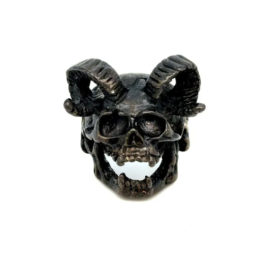 Cool Black‎ Skull Ring